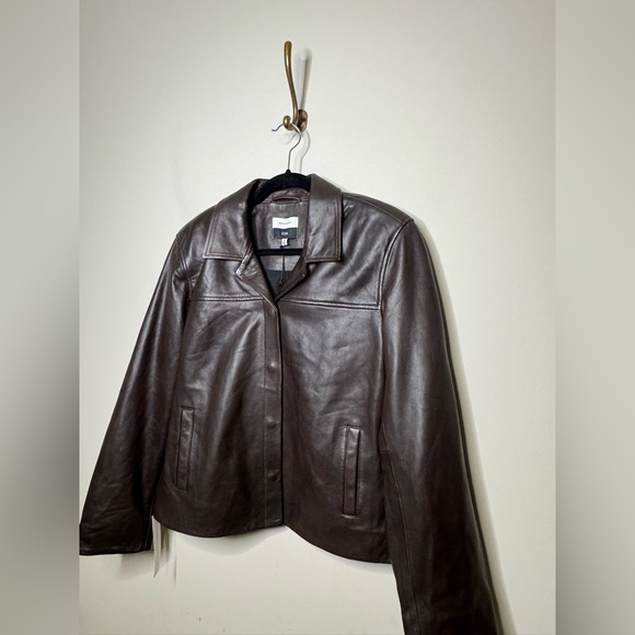 Reformation Veda Louisa Leather Jacket - Picture 3 of 7